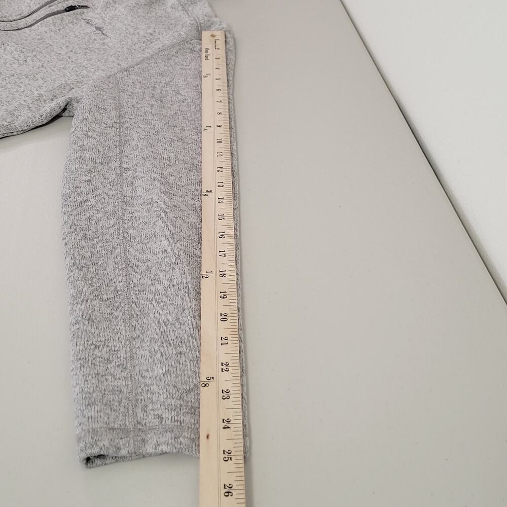 Eddie Bauer Men's Pullover Top Long Sleeve 1/4 Zip Light Gray Heather Size Large - Picture 11 of 12